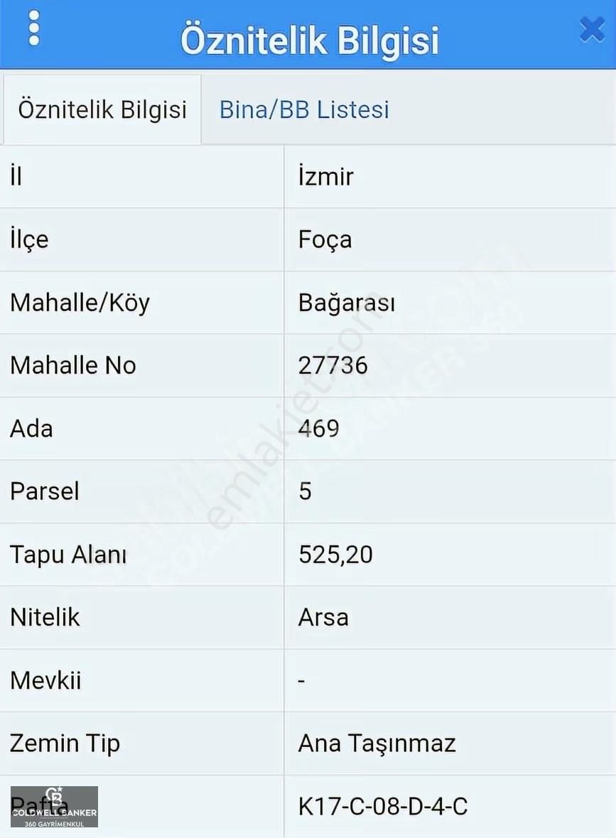 İzmir Foça Bağarası Villa İmarlı Arsa - Görsel 11