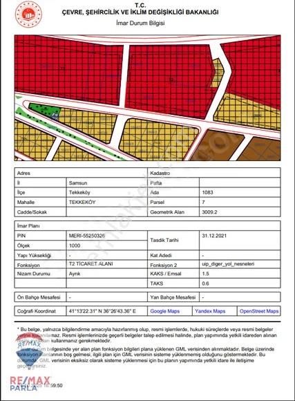 Samsun-ordu Karayolu Üstünde 6450m2 Ticari İmarlı / Remax Gökhan - Görsel 5