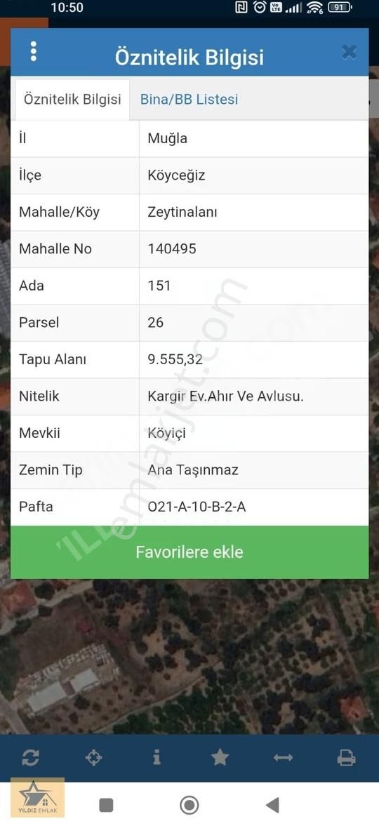 Rızai Taksim Yapılmış 1911 M² Fırsat Acill Satılık Arsa - Görsel 8