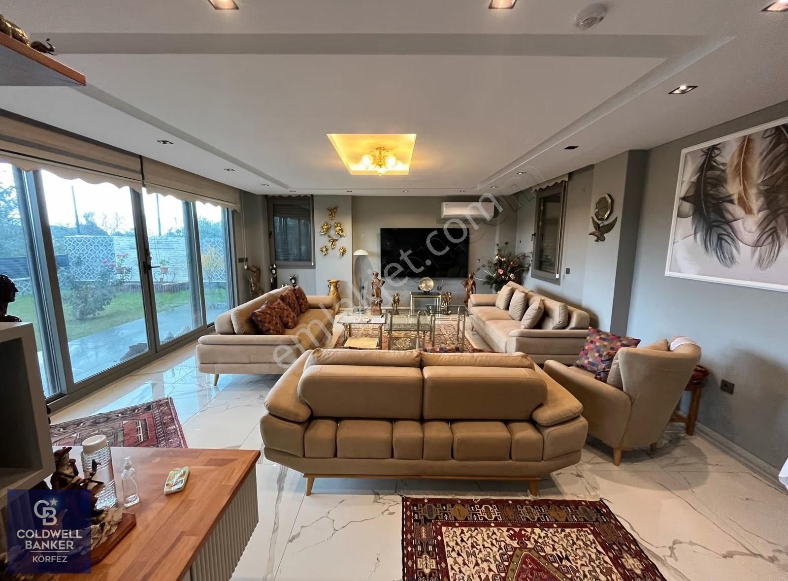 Güre'de Tam Müstakil, Full Eşyalı Triplex Villa - Görsel 16