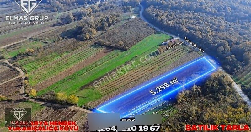 Hendek Yukarıçalıca Köyü Den 5.298 M2 Satılık Tarla!!! - Görsel 9