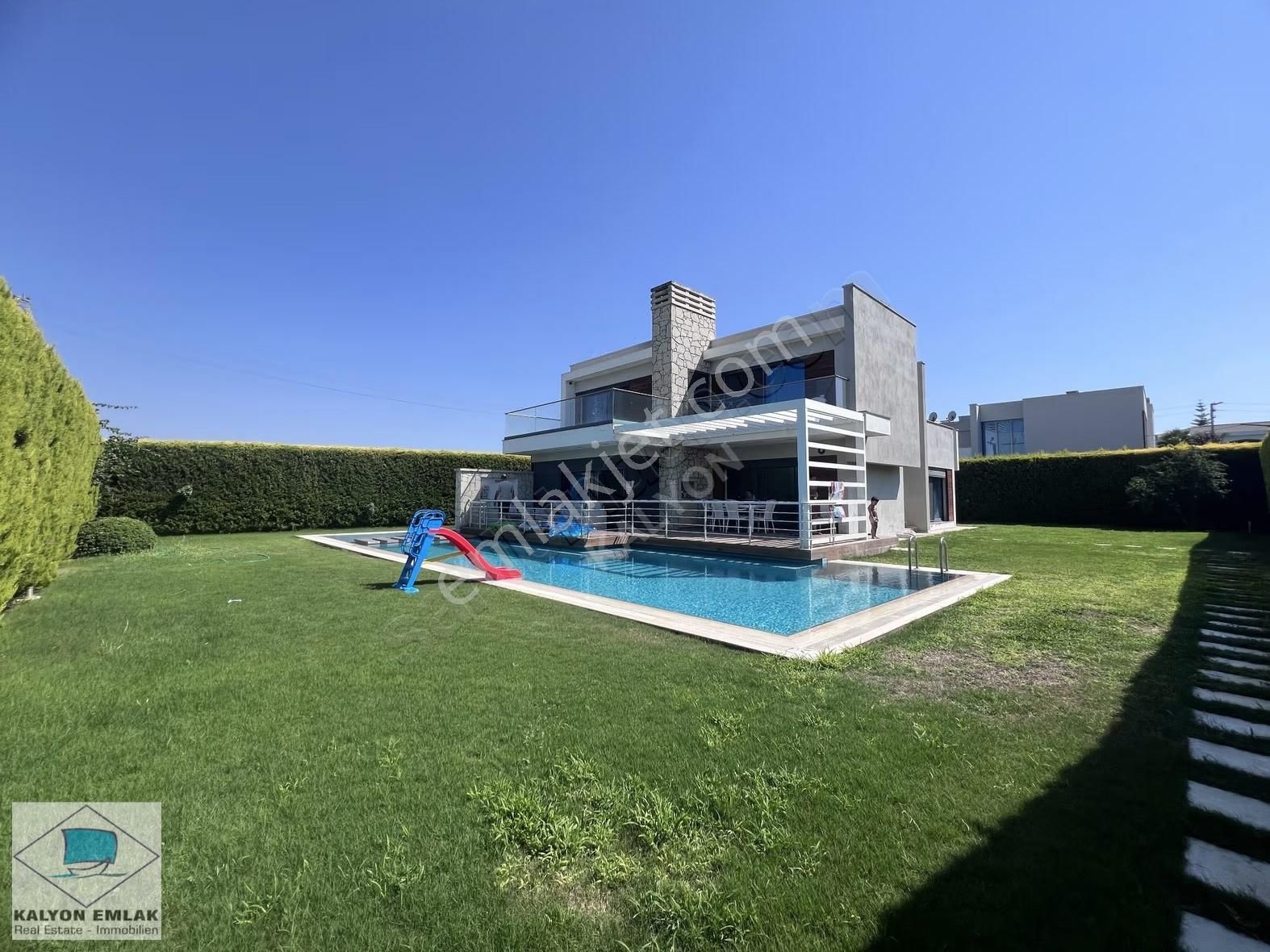 İzmir Çeşme Ilıcada Tam Müstakil Özel Havuzlu Lüks Villa - Görsel 21