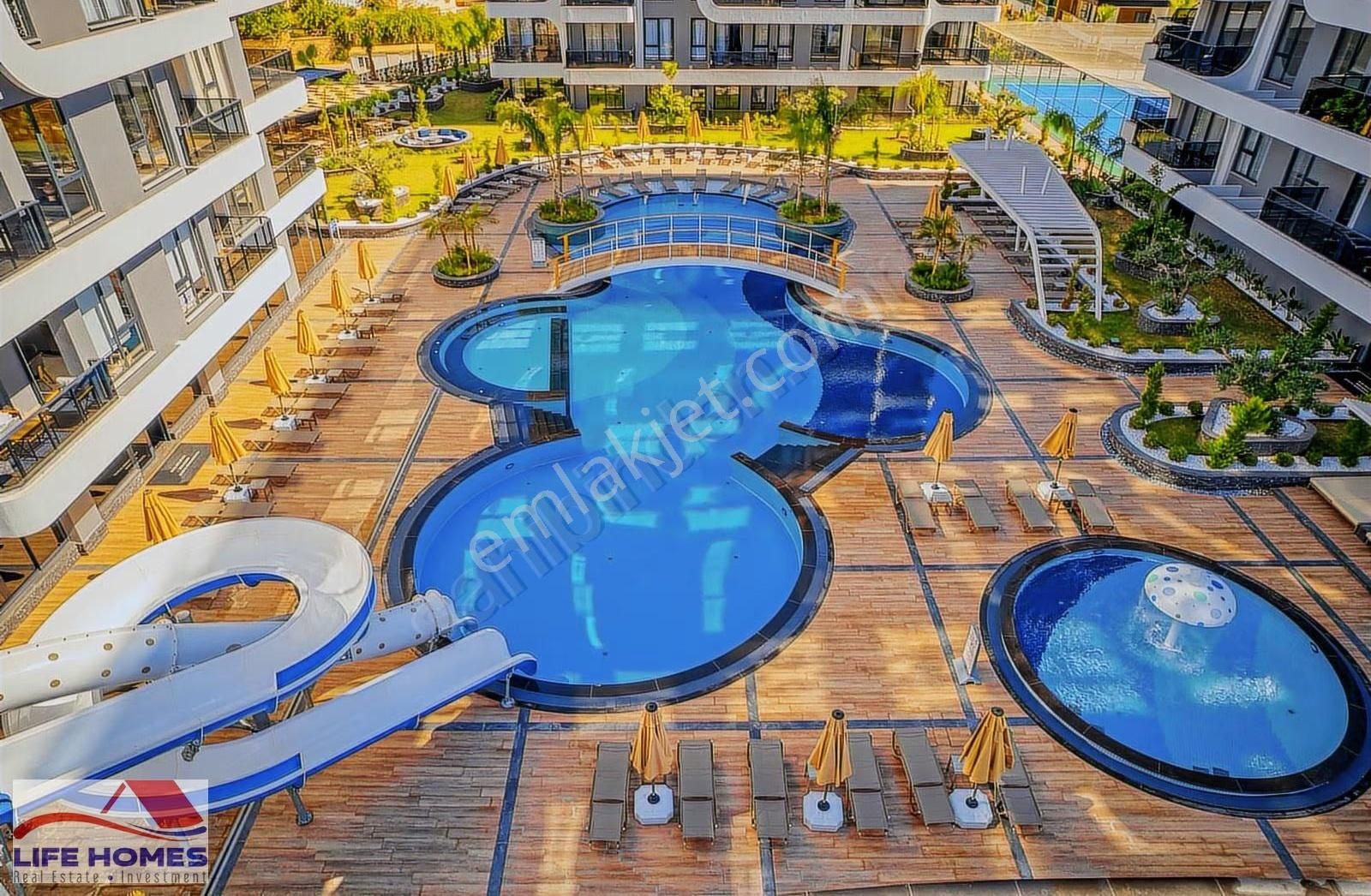 Alanyanın Tosmur Mh. Nordic Sky Kiralık Daire - Görsel 29