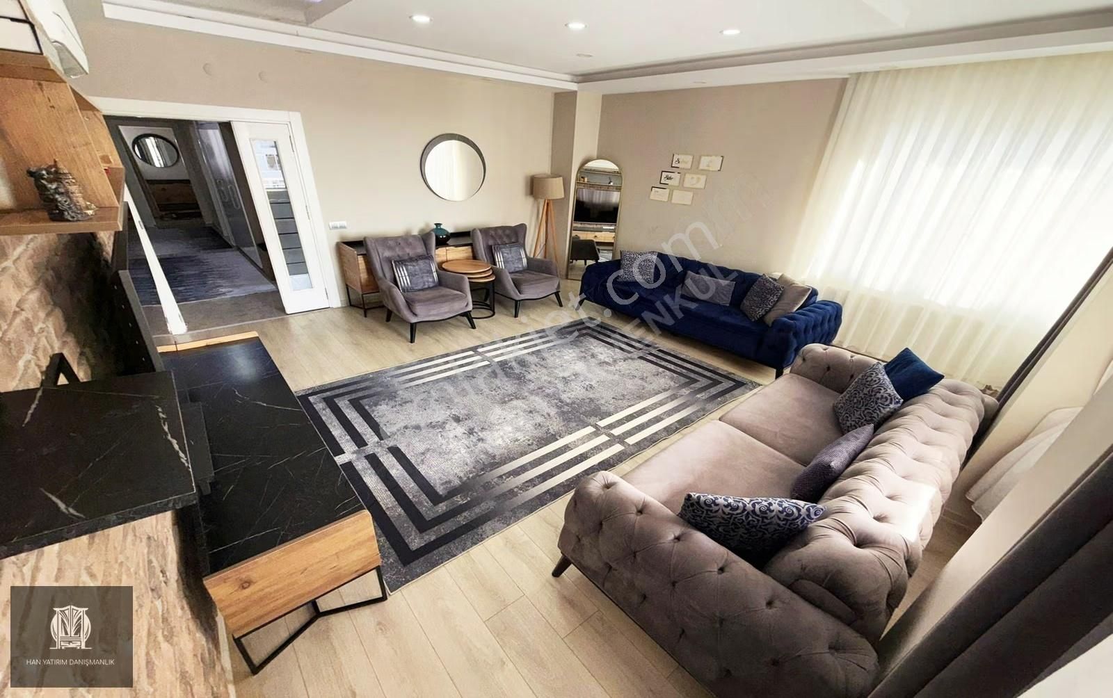 Han'dan Uncalı'da Site İçerisinde Doğalgazlı Ara Kat 3+1 Daire!! - Görsel 17