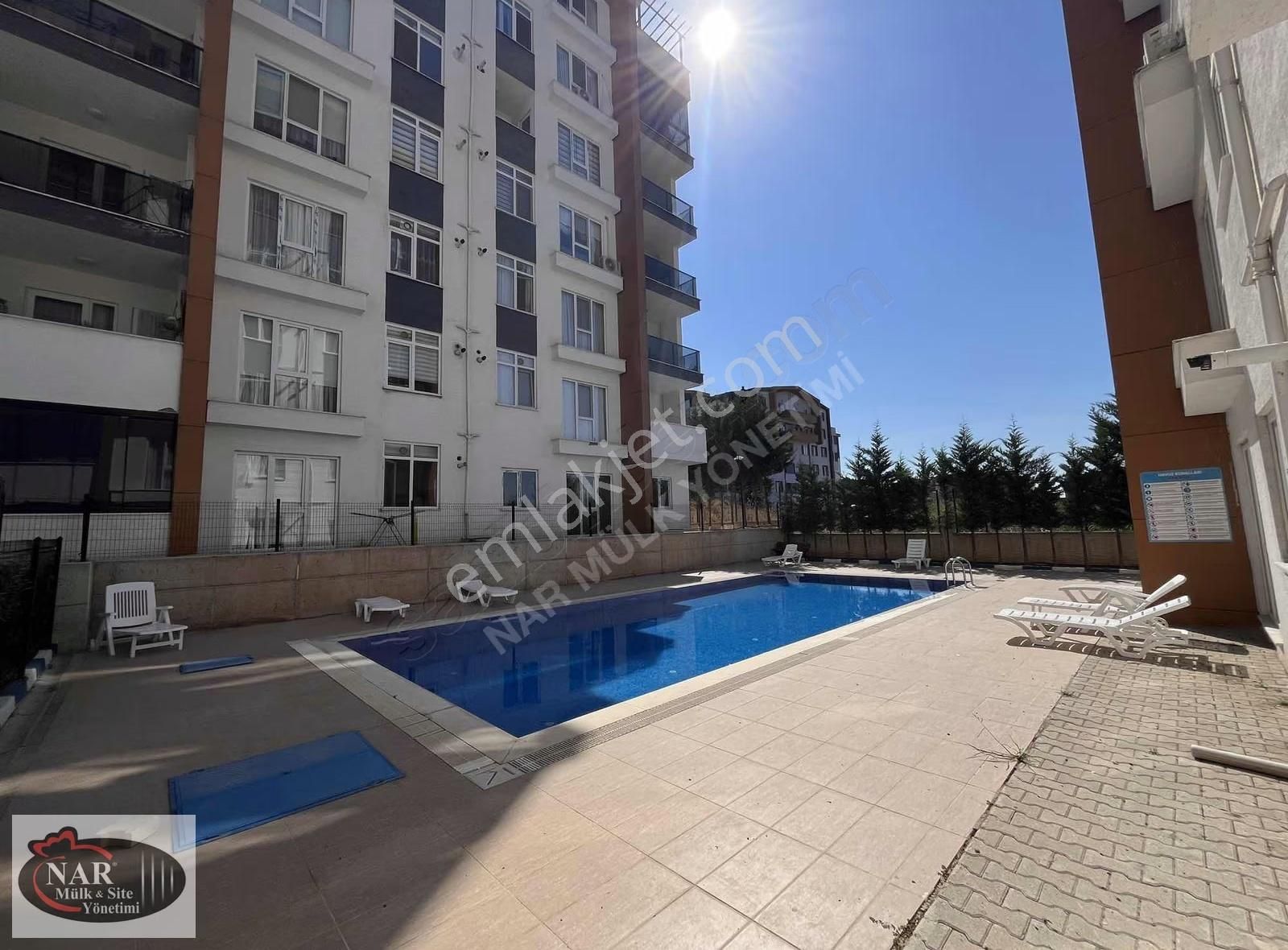Naryönetim'den Kayapa'da Havuzlu Sitede 2+1 Eşyalı Kiralık Daire - Görsel 2
