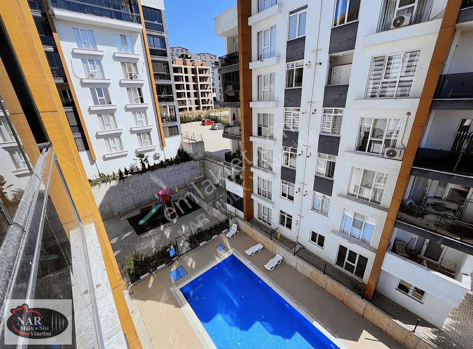 Naryönetim'den Kayapa'da Havuzlu Sitede 2+1 Eşyalı Kiralık Daire - Görsel 18