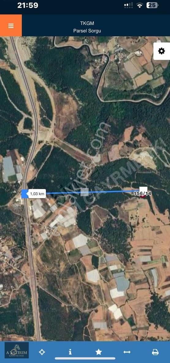 A Yatırımdan Yeşilkaraman Da Doğa İle İç İçe Satılık Tarla - Görsel 2