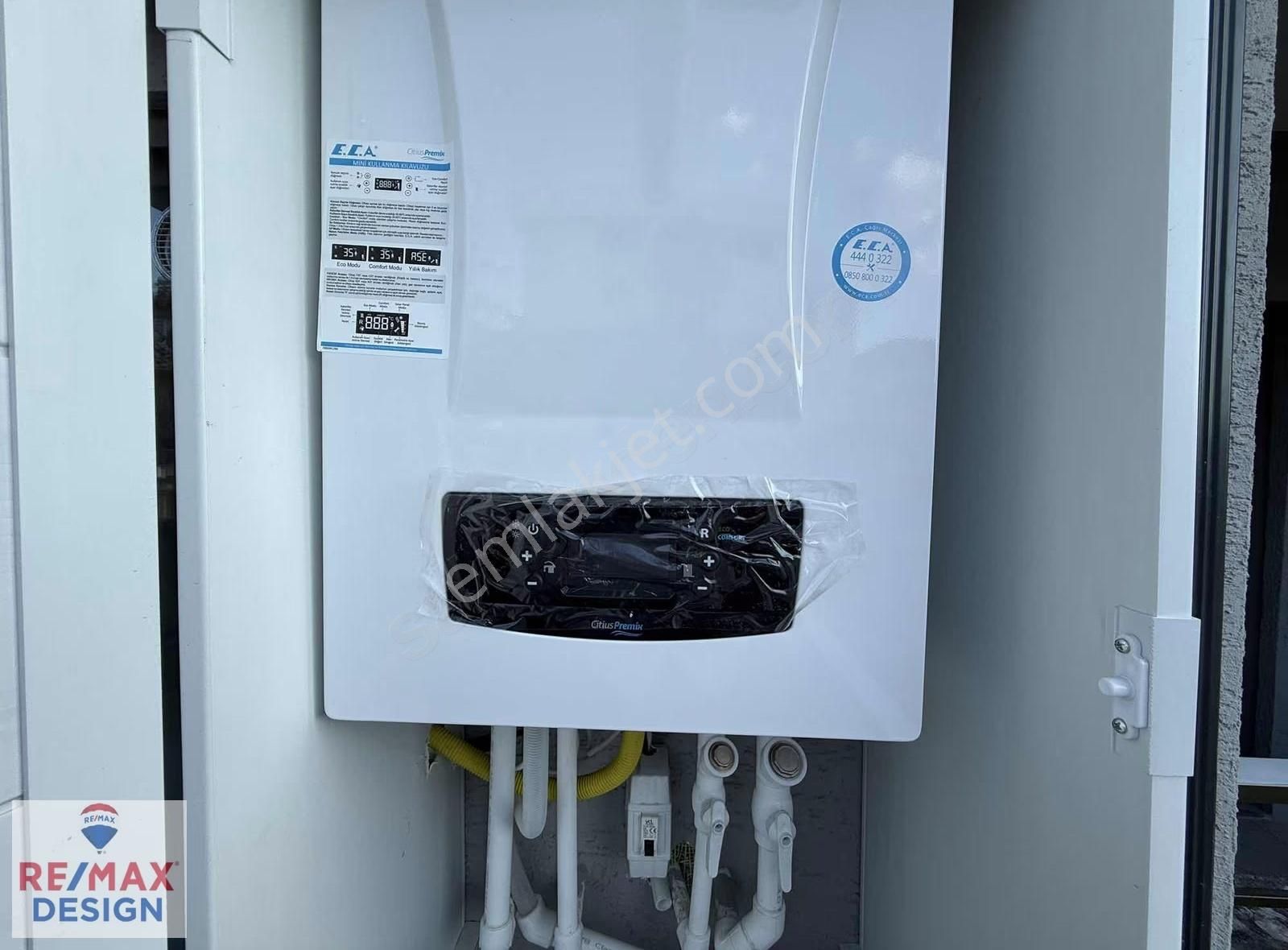 Remax Desıgn Hidayet Bey Sitesi Kiralık 3+1 Daire Sıfır Teslim - Görsel 10