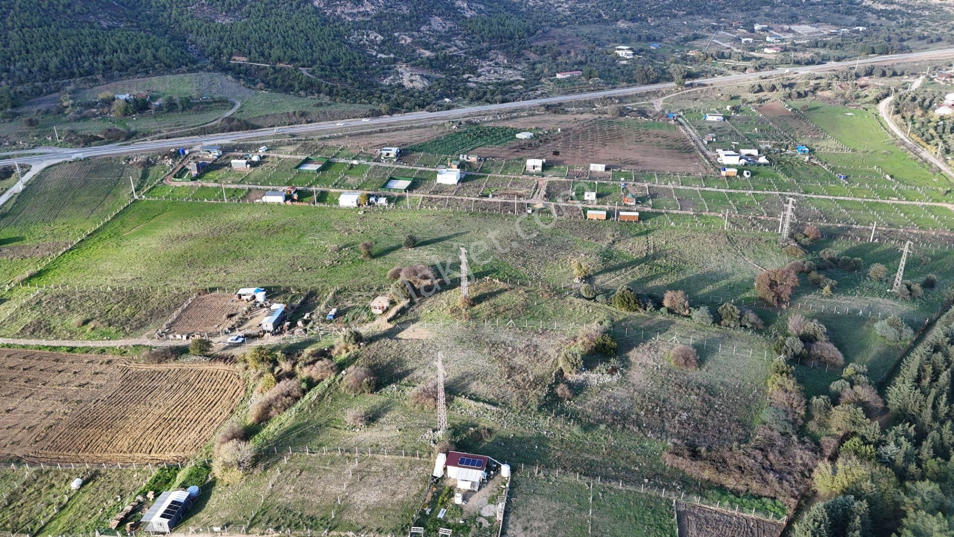 İzmir Menderes Şaşalda 4 Dönüm Taksimli Tepe Manzara Arsa - Görsel 35