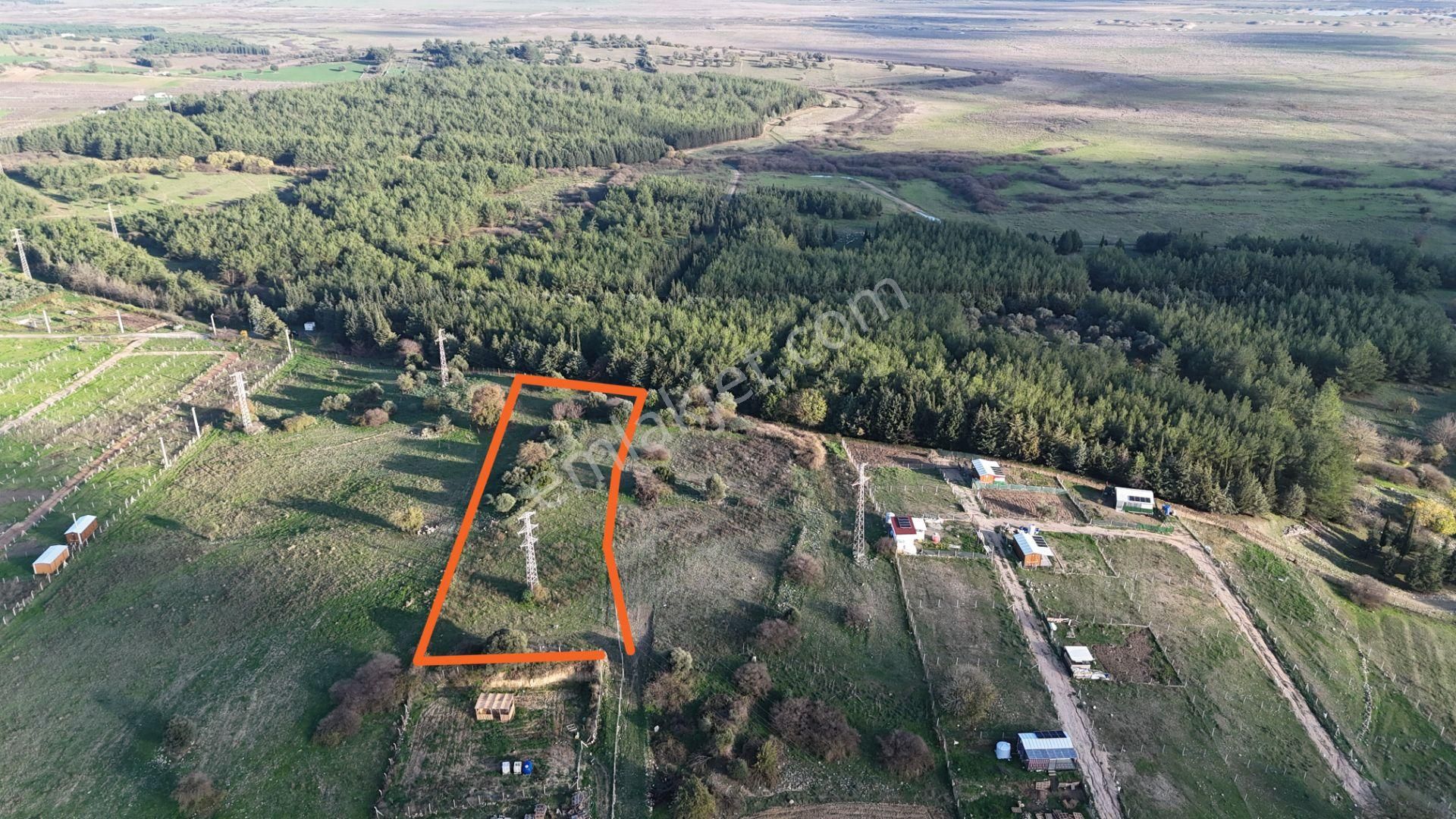 İzmir Menderes Şaşalda 4 Dönüm Taksimli Tepe Manzara Arsa - Görsel 6