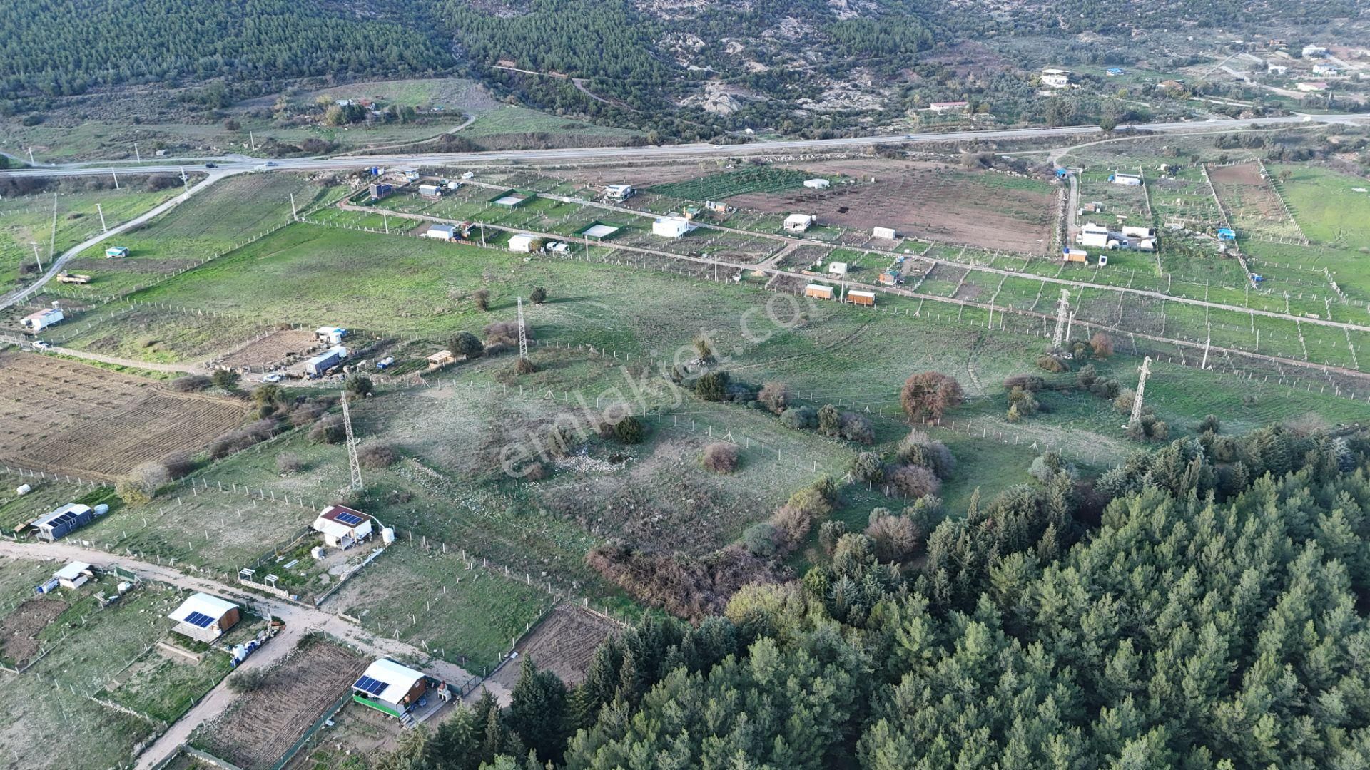 İzmir Menderes Şaşalda 4 Dönüm Taksimli Tepe Manzara Arsa - Görsel 20