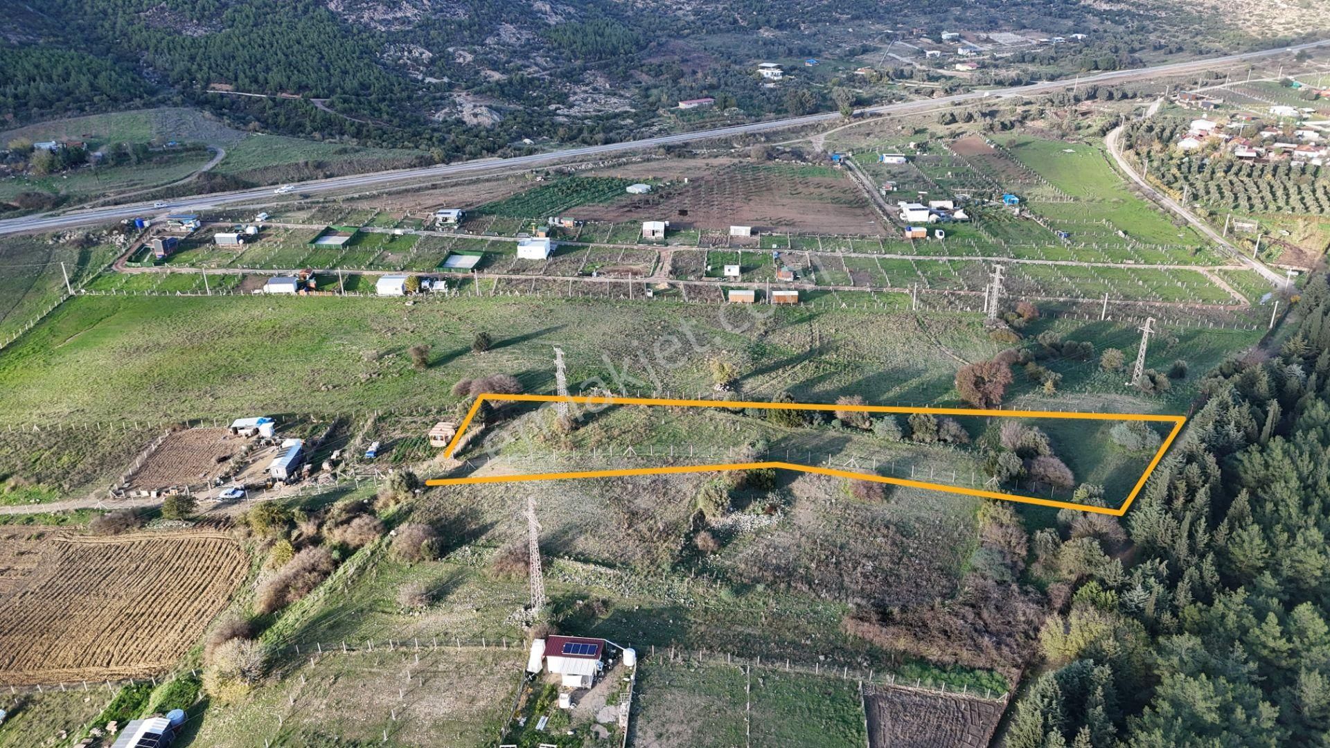 İzmir Menderes Şaşalda 4 Dönüm Taksimli Tepe Manzara Arsa - Görsel 8