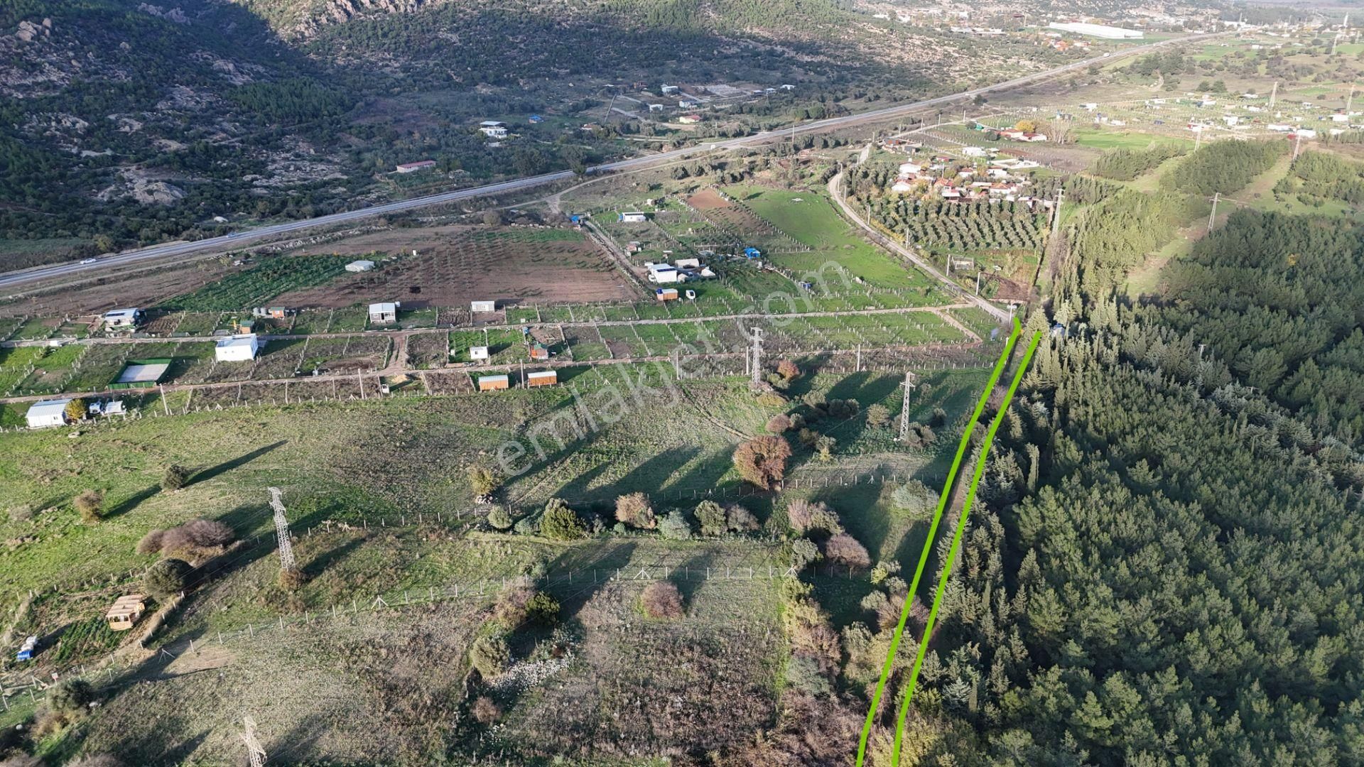 İzmir Menderes Şaşalda 4 Dönüm Taksimli Tepe Manzara Arsa - Görsel 21