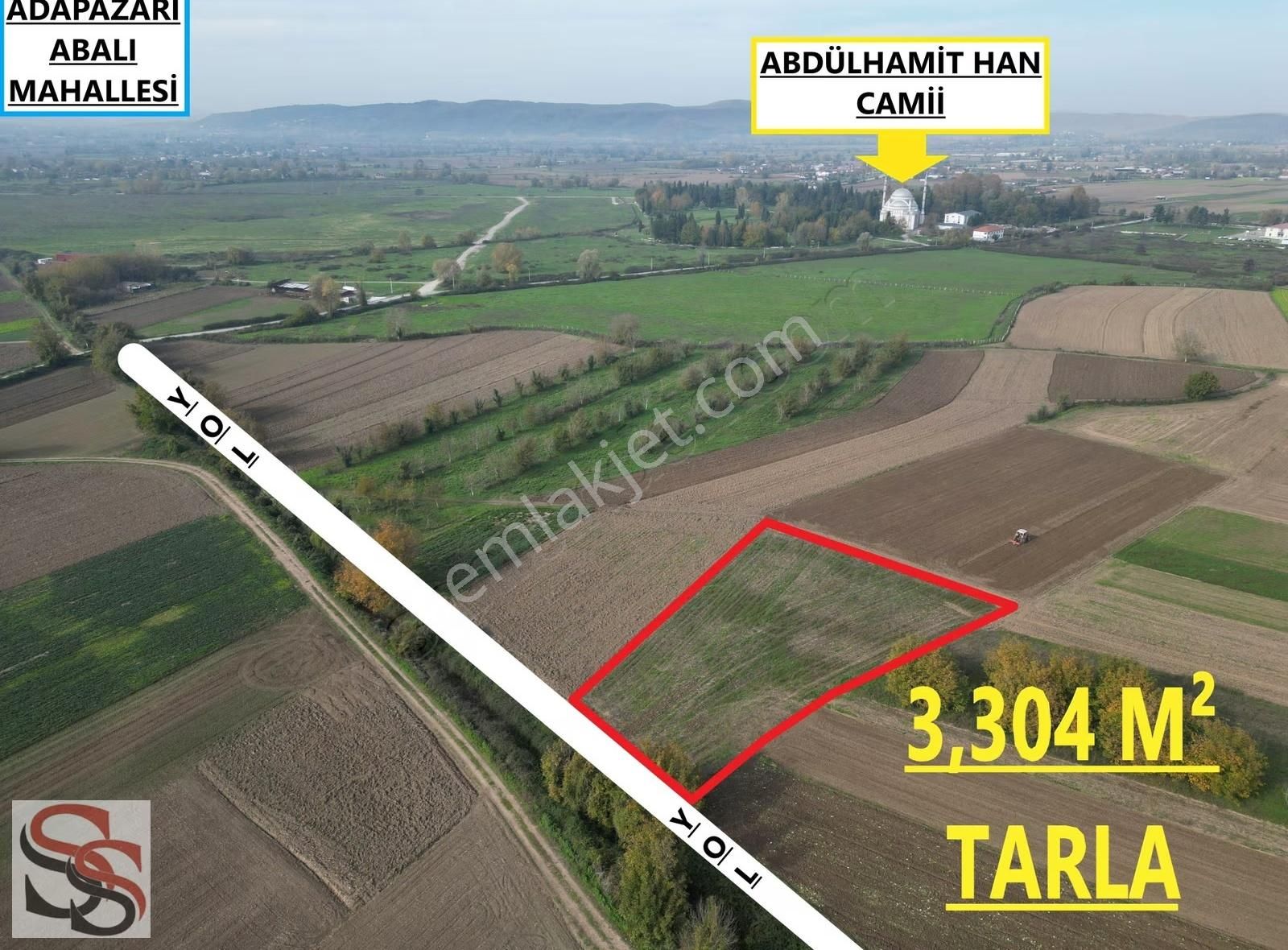 Adapazarı Abalı Mahallesinde 3,304 M² Yatırıma Uygun Tarla - Görsel 9