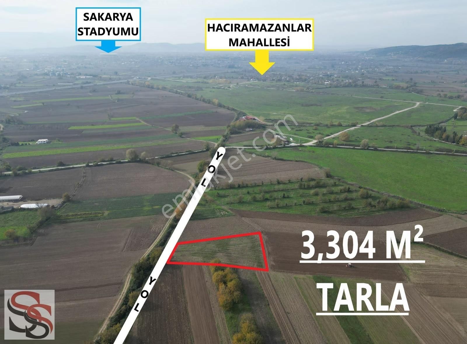 Adapazarı Abalı Mahallesinde 3,304 M² Yatırıma Uygun Tarla - Görsel 6