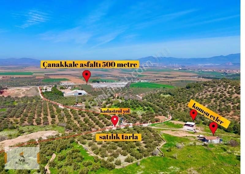 İzmir Foca Yenibaharası Deniz Manzaralı Yatırımlık Tarla - Görsel 3