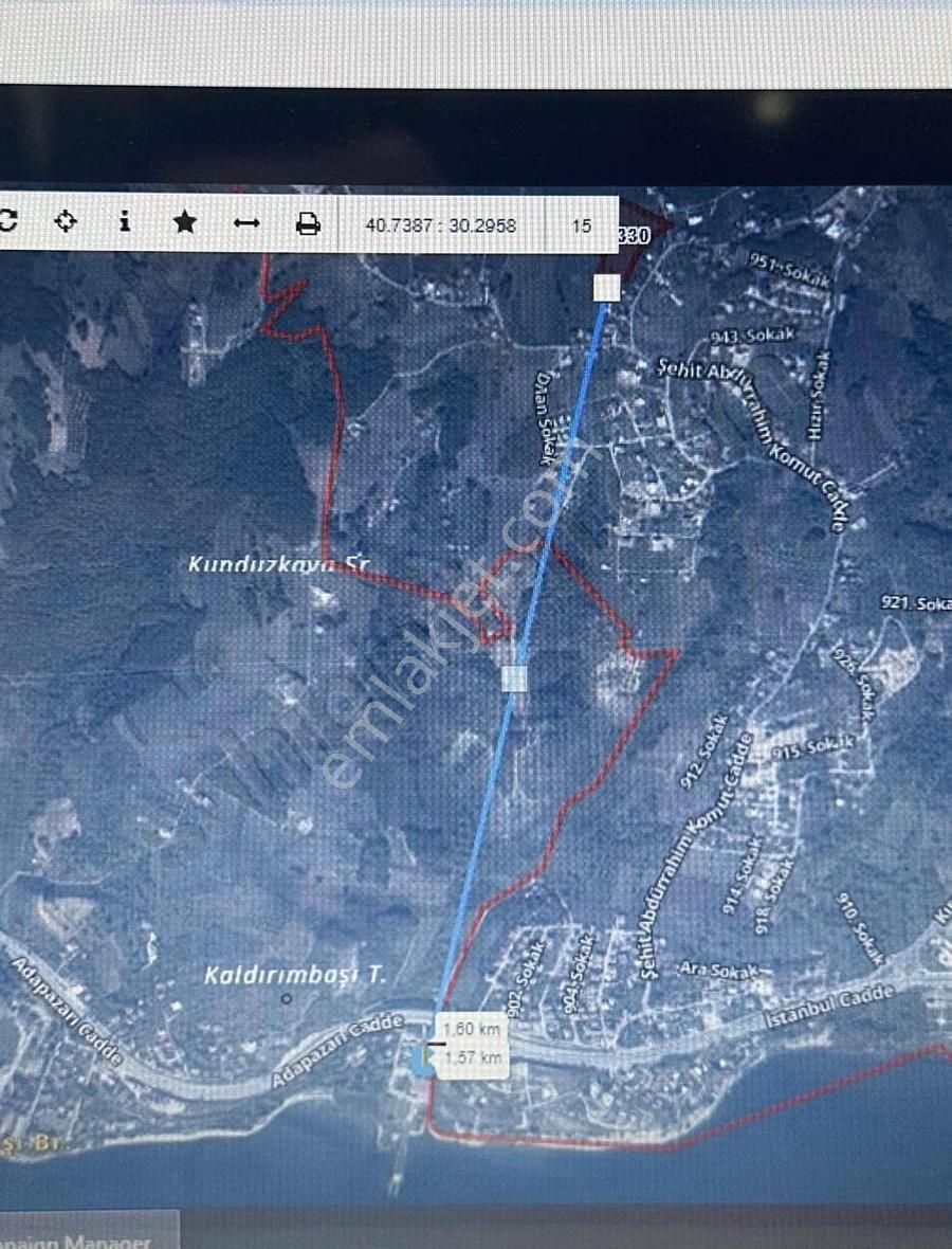 Esentepede Muhteşem Yatırım Fıtsatı Göl Manzaralı Tarla