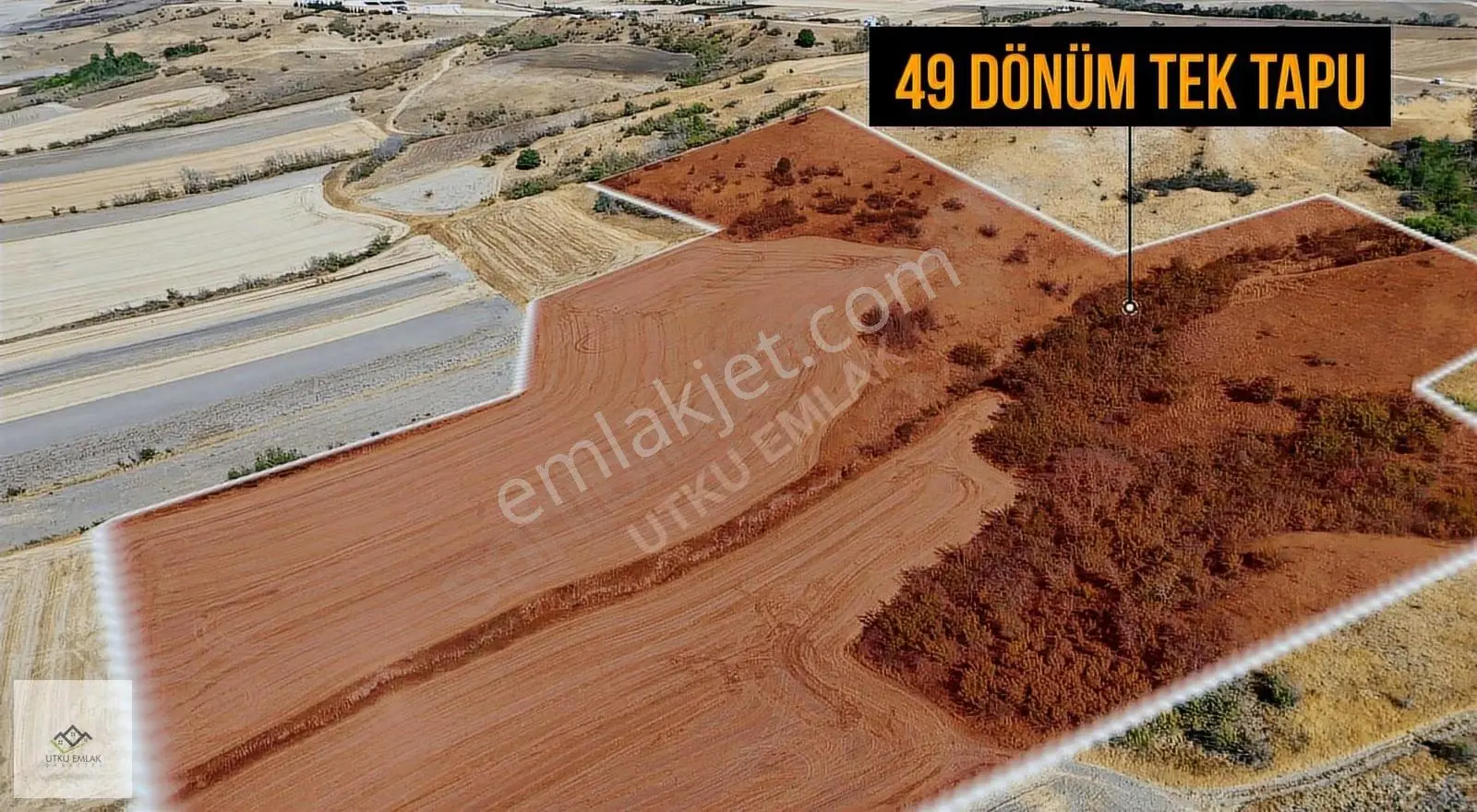 Babaeski Demirkapı Köyünde 49 Dönüm Tek Tapu Fırsat Arazi