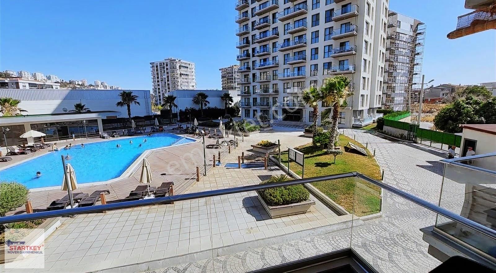 Marka 333 Sitesinde Havuz Cephe Eşyalı 1+1 Satılık Daire - Görsel 10