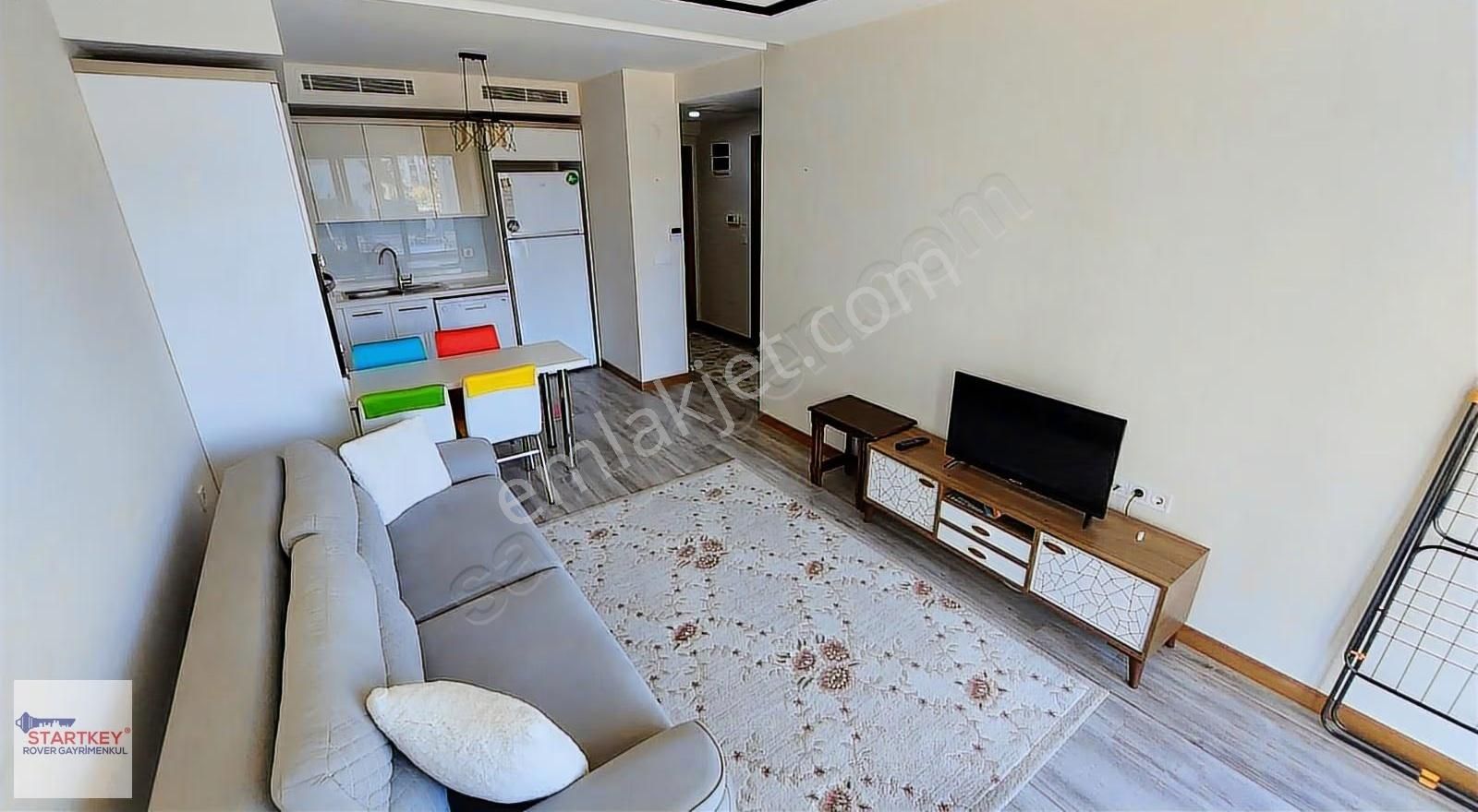 Marka 333 Sitesinde Havuz Cephe Eşyalı 1+1 Satılık Daire - Görsel 19