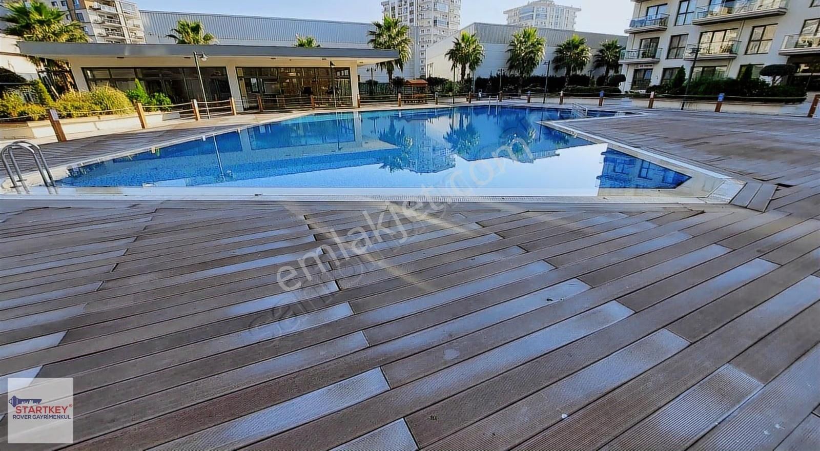 Marka 333 Sitesinde Havuz Cephe Eşyalı 1+1 Satılık Daire - Görsel 27