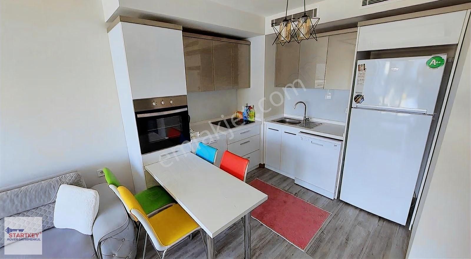 Marka 333 Sitesinde Havuz Cephe Eşyalı 1+1 Satılık Daire - Görsel 14