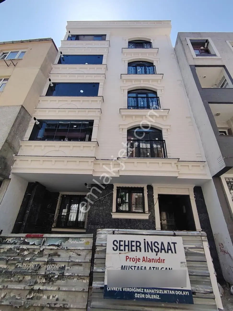 Seher İnşaat'tan Satılık Otoparklı 3. Ve 4.kat 3+1 Daire