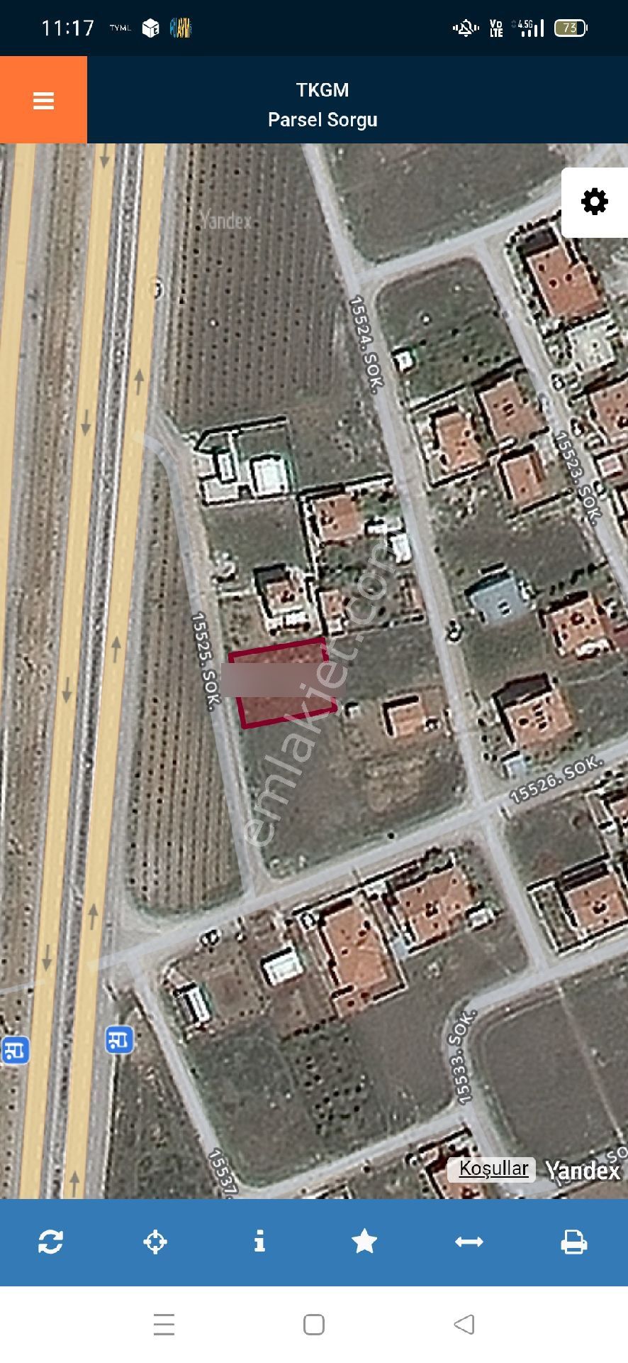 Alakovada Satılık Arsa 500 M²