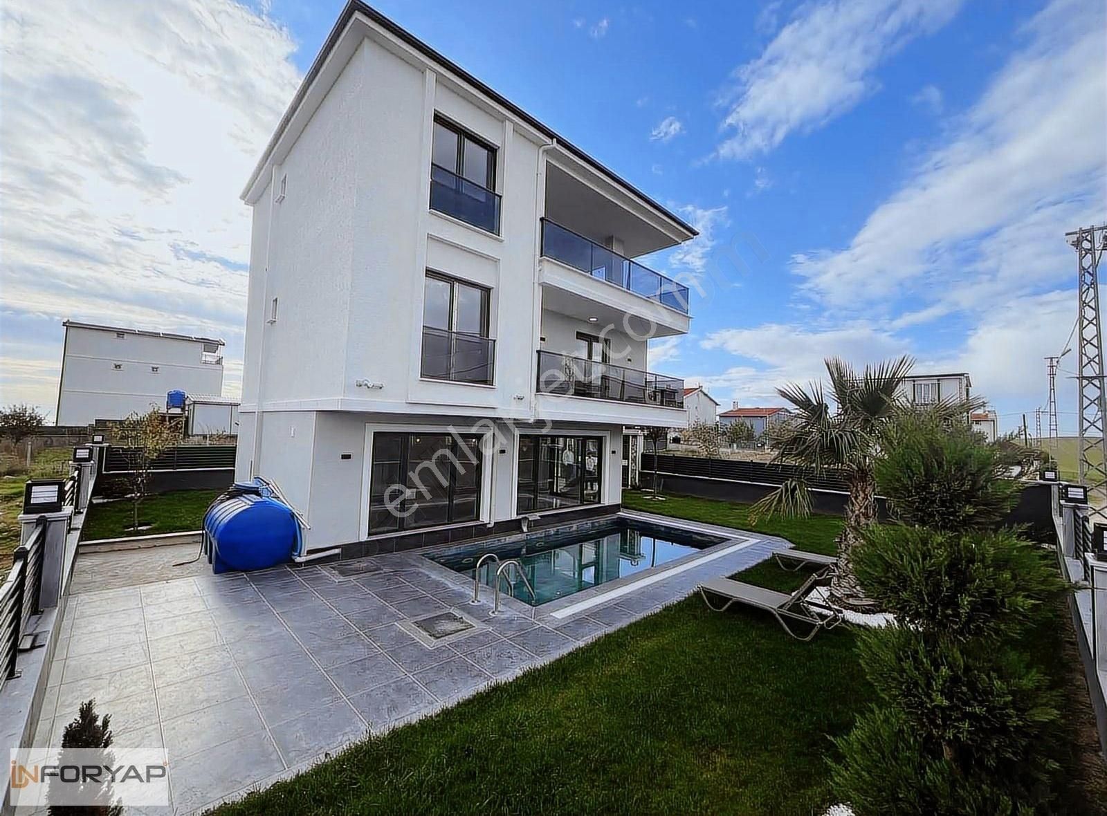 ꧁inforyap꧂tasarımı İle Göz Alıcı 5+1 Müstakil Havuzlu Villa - Görsel 12