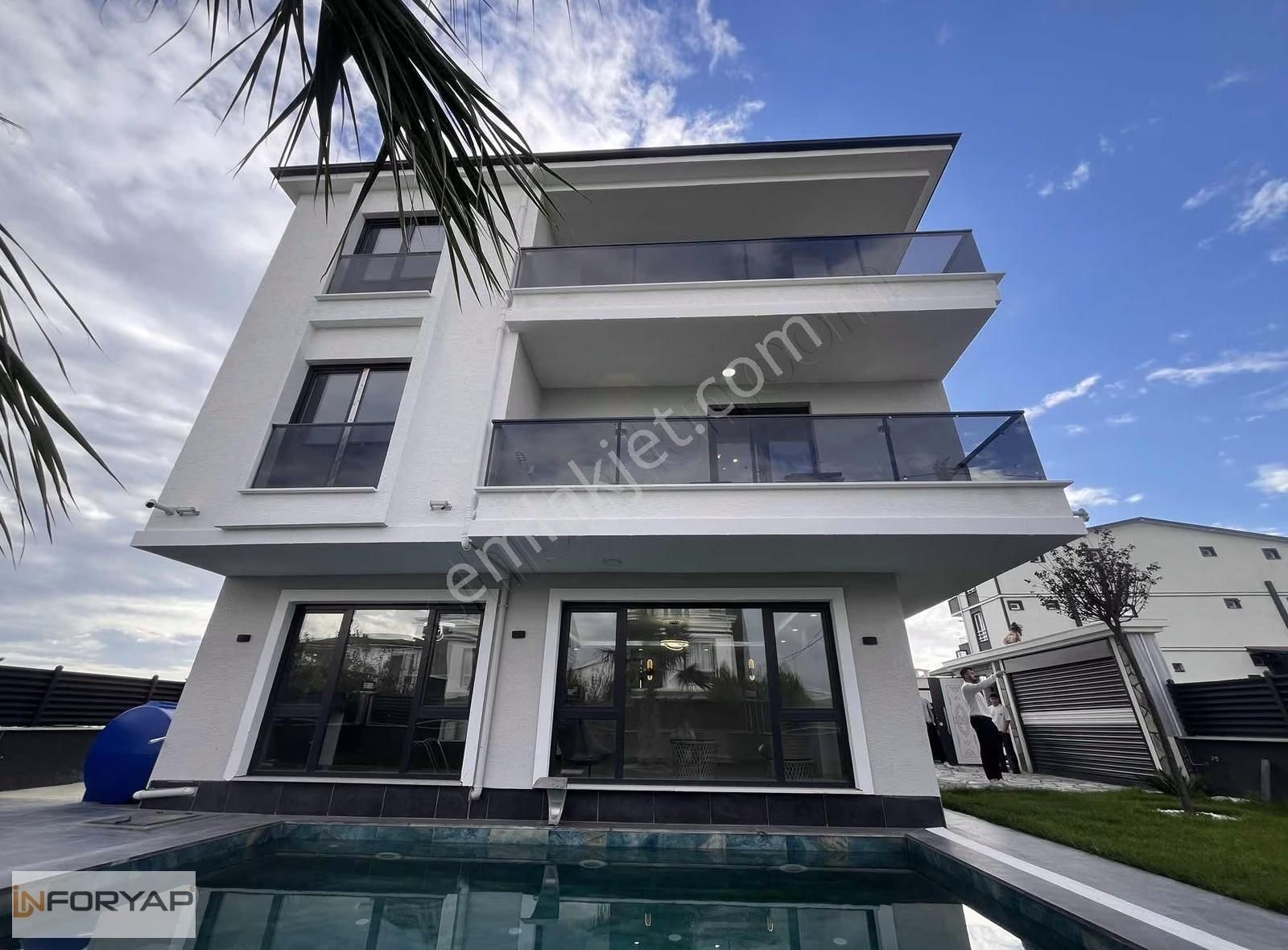 ꧁inforyap꧂tasarımı İle Göz Alıcı 5+1 Müstakil Havuzlu Villa - Görsel 30