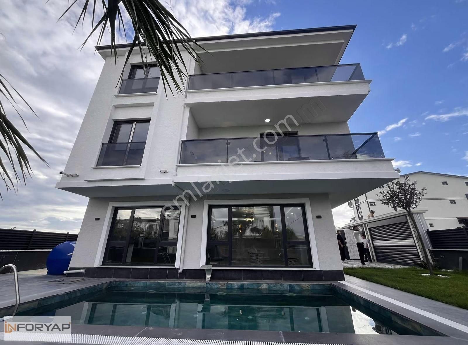 ꧁inforyap꧂tasarımı İle Göz Alıcı 5+1 Müstakil Havuzlu Villa - Görsel 17