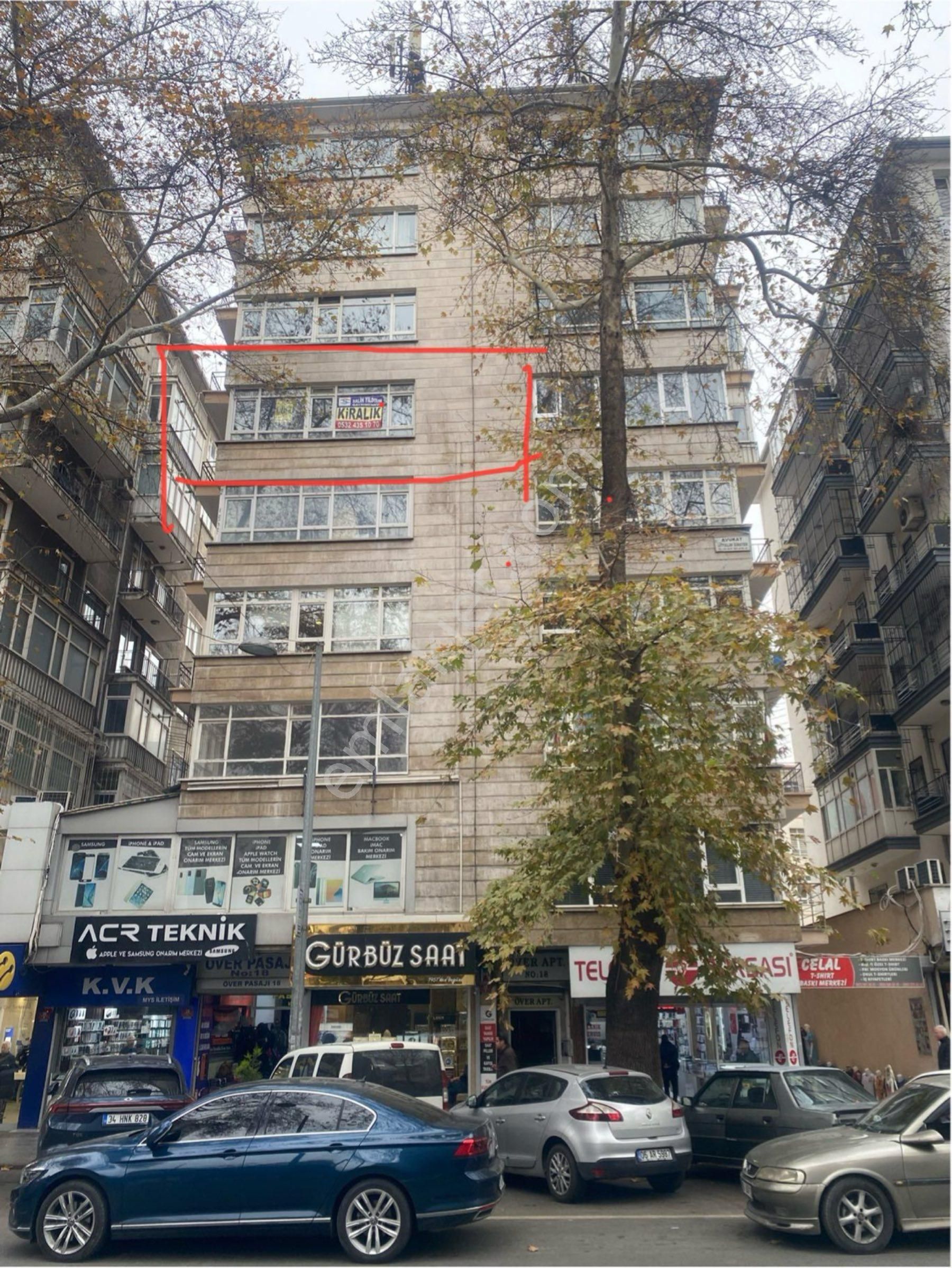Çankaya Korkut Reis Mahallesi Necatibey Caddesi Üzeri 3+1 Kombili Asansörlü Kiralık Daire - Görsel 19