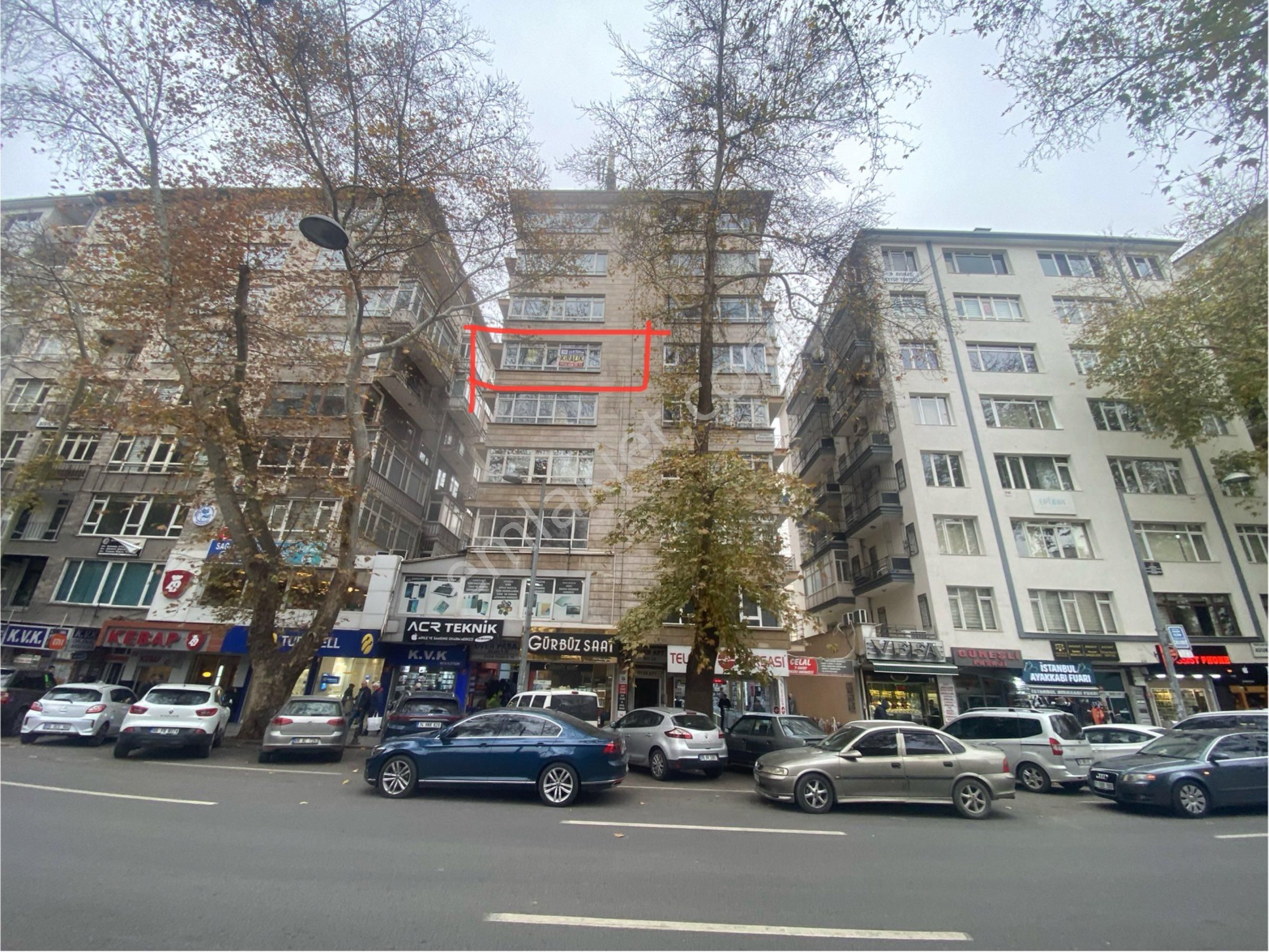 Çankaya Korkut Reis Mahallesi Necatibey Caddesi Üzeri 3+1 Kombili Asansörlü Kiralık Daire - Görsel 18