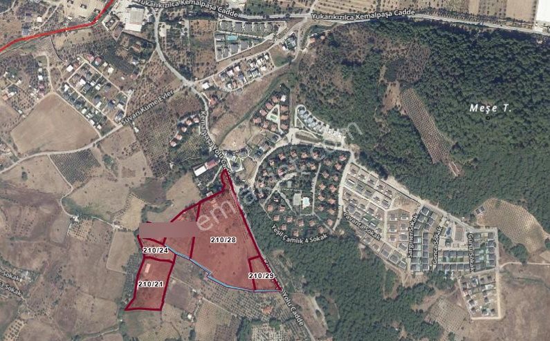 Kemalpaşa Yukarıkızılca Villalar Bölgesi 4 Dönüm İmar Sınırında - Görsel 3