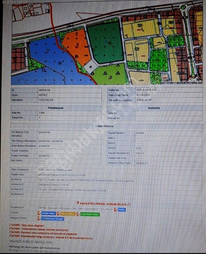 Şehir Hastanesine Yakın Satlık Arsa