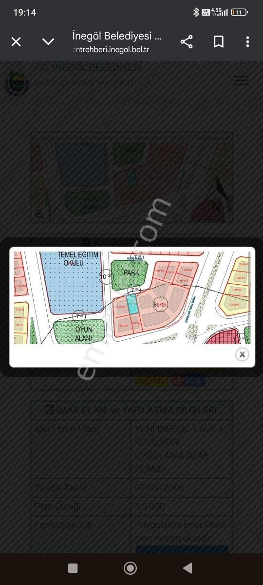 Sinan Emlaktan Okul Projesine Sıfır Noktada Kupon Arsa - Görsel 13