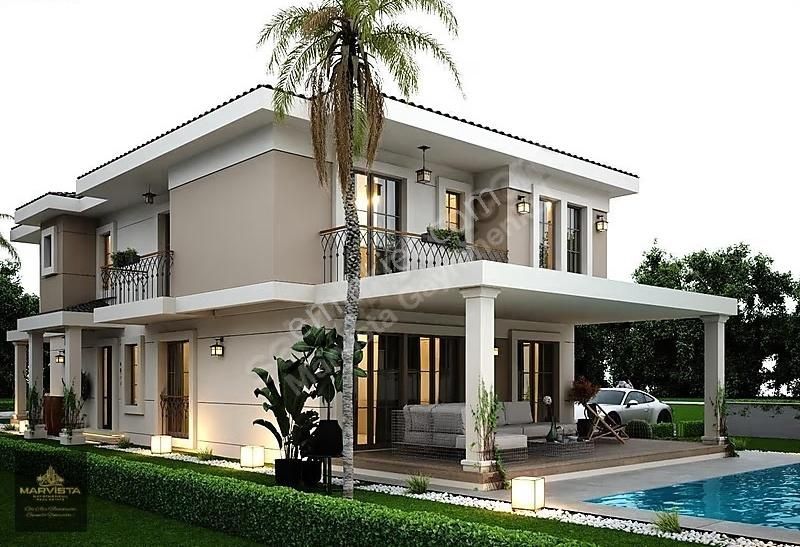 Marmaris Çamlı Köyünde Projeden Satılık Emsalsiz Villa - Görsel 4