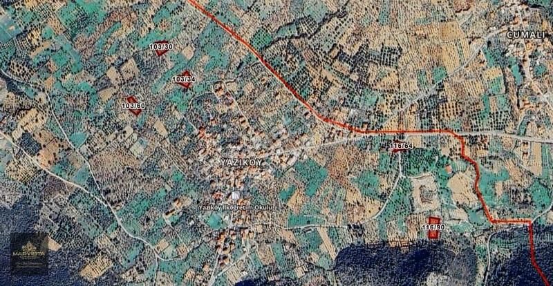 Muğla Datça Yazı Mahallesi'nde Satılık Araziler - Görsel 6