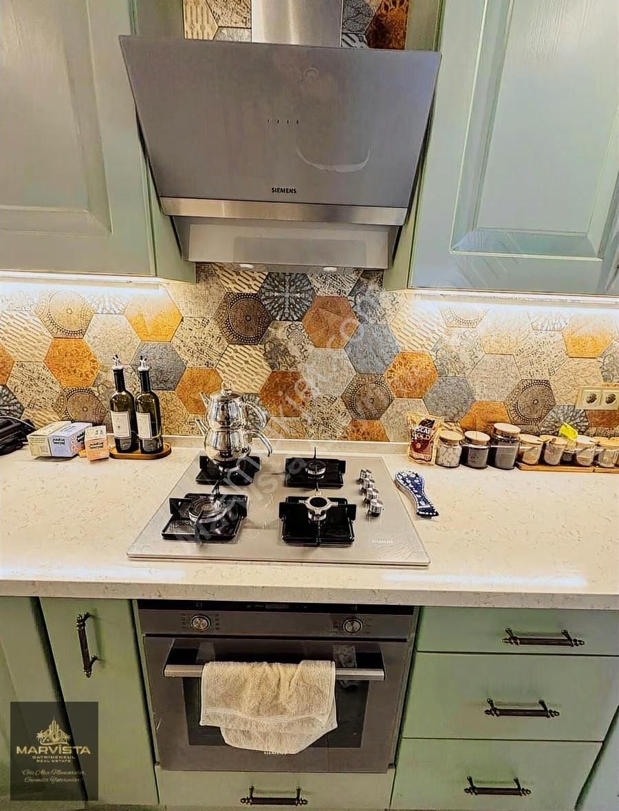 Çamlı Köyünde Özel Mimarili, Havuzlu, Full Eşyalı Villa - Görsel 22