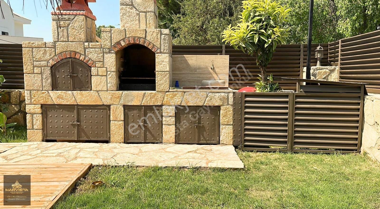 Çamlı Köyünde Özel Mimarili, Havuzlu, Full Eşyalı Villa - Görsel 18