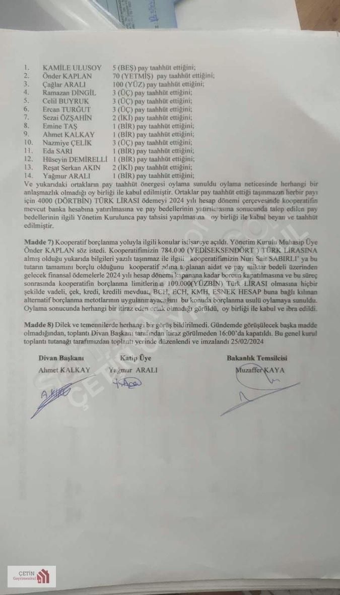 Salda Arsa Kooperatifinde Satılık Arsa Uygun Fiat - Görsel 4