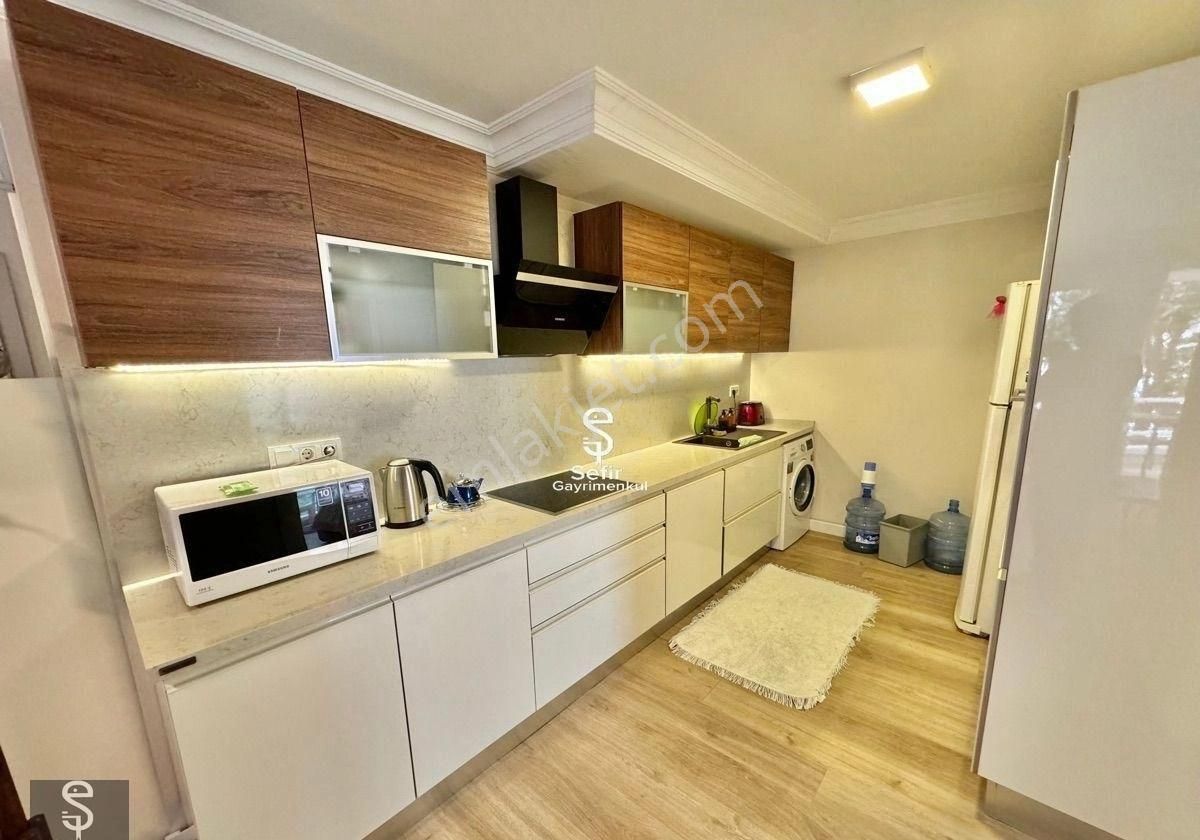 Alanya Cleopatra'da Denize Sıfır 1+1 Kiralık Daire - Görsel 19