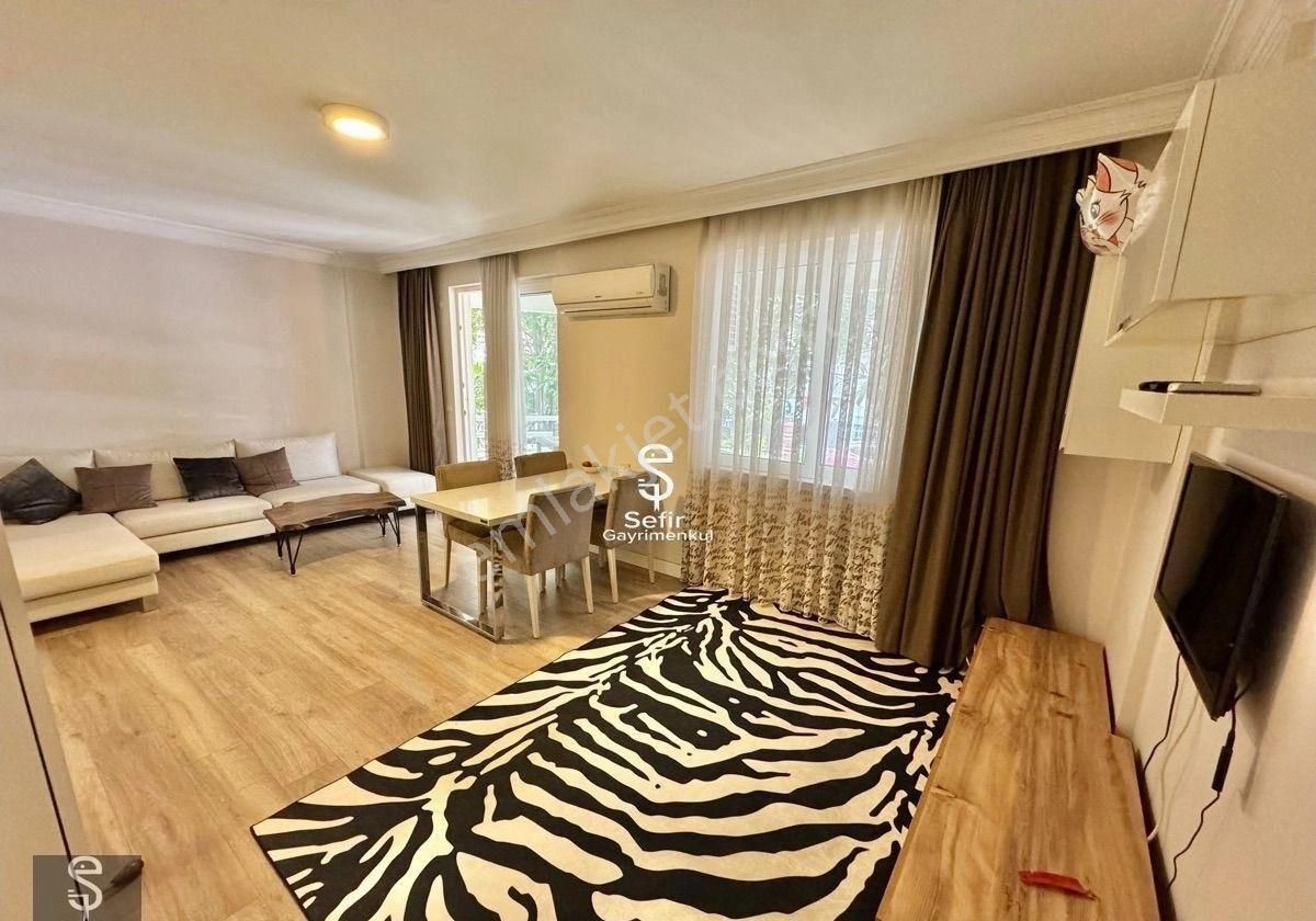 Alanya Cleopatra'da Denize Sıfır 1+1 Kiralık Daire - Görsel 16