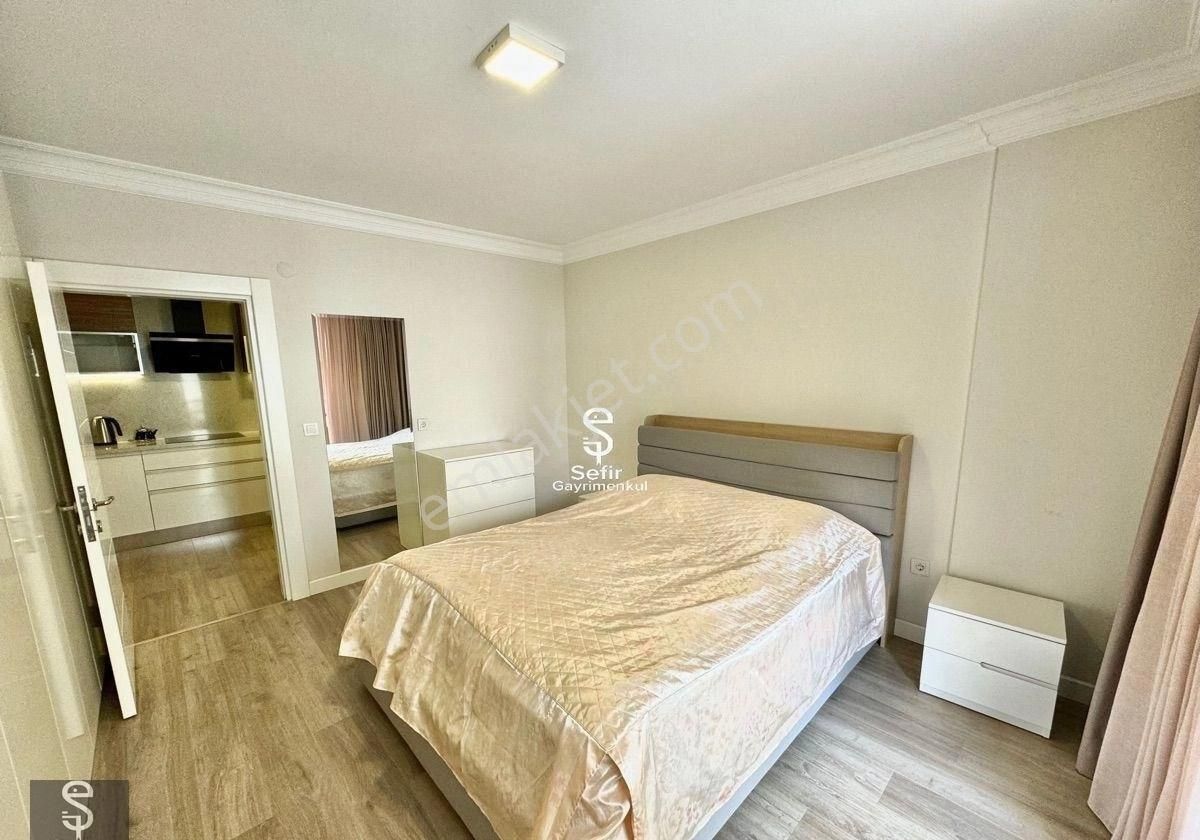 Alanya Cleopatra'da Denize Sıfır 1+1 Kiralık Daire - Görsel 9