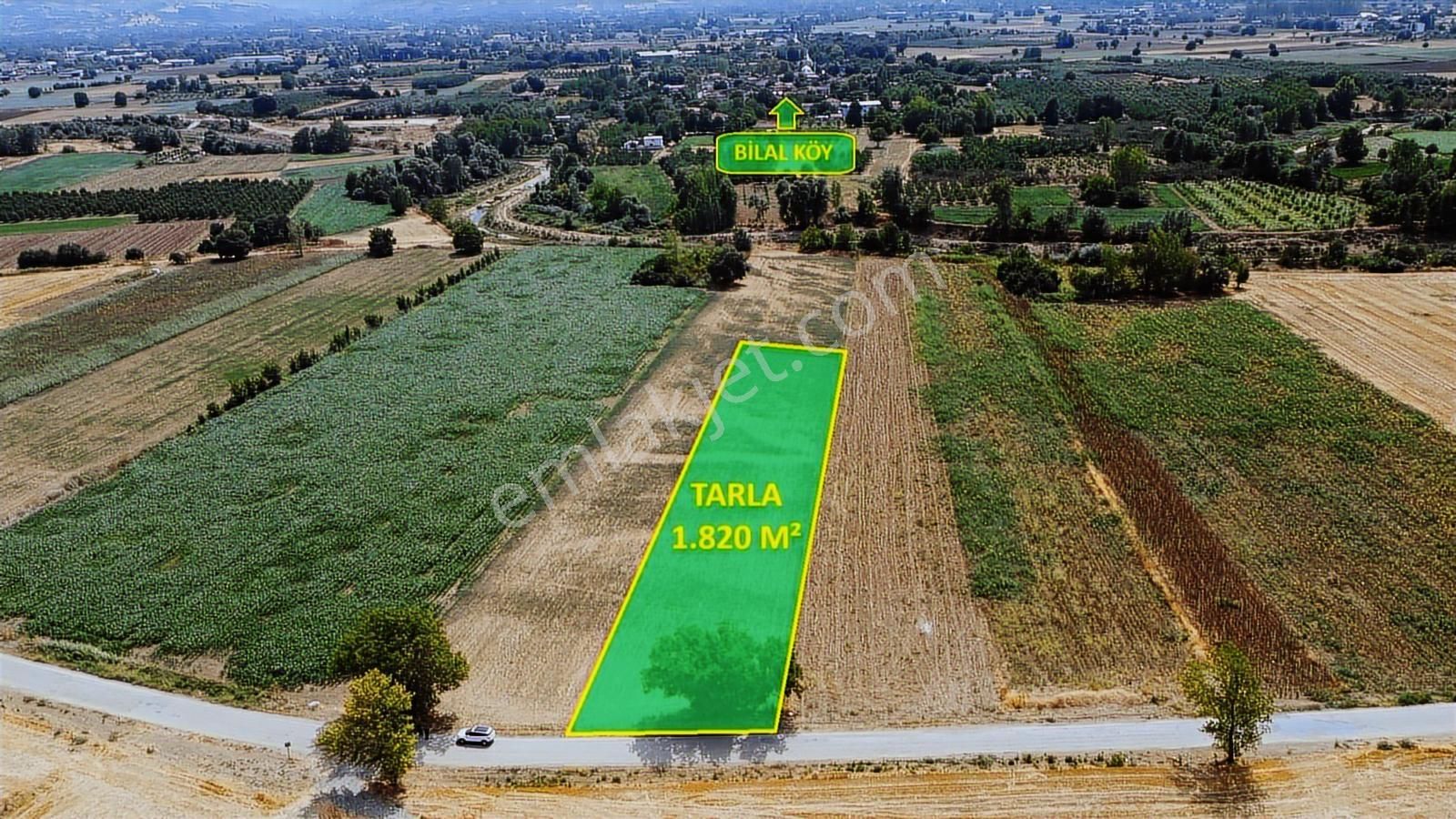 Ulucan'dan İnegöl Kulaca'da Satılık Asfalta Cephe Tarla - Görsel 4