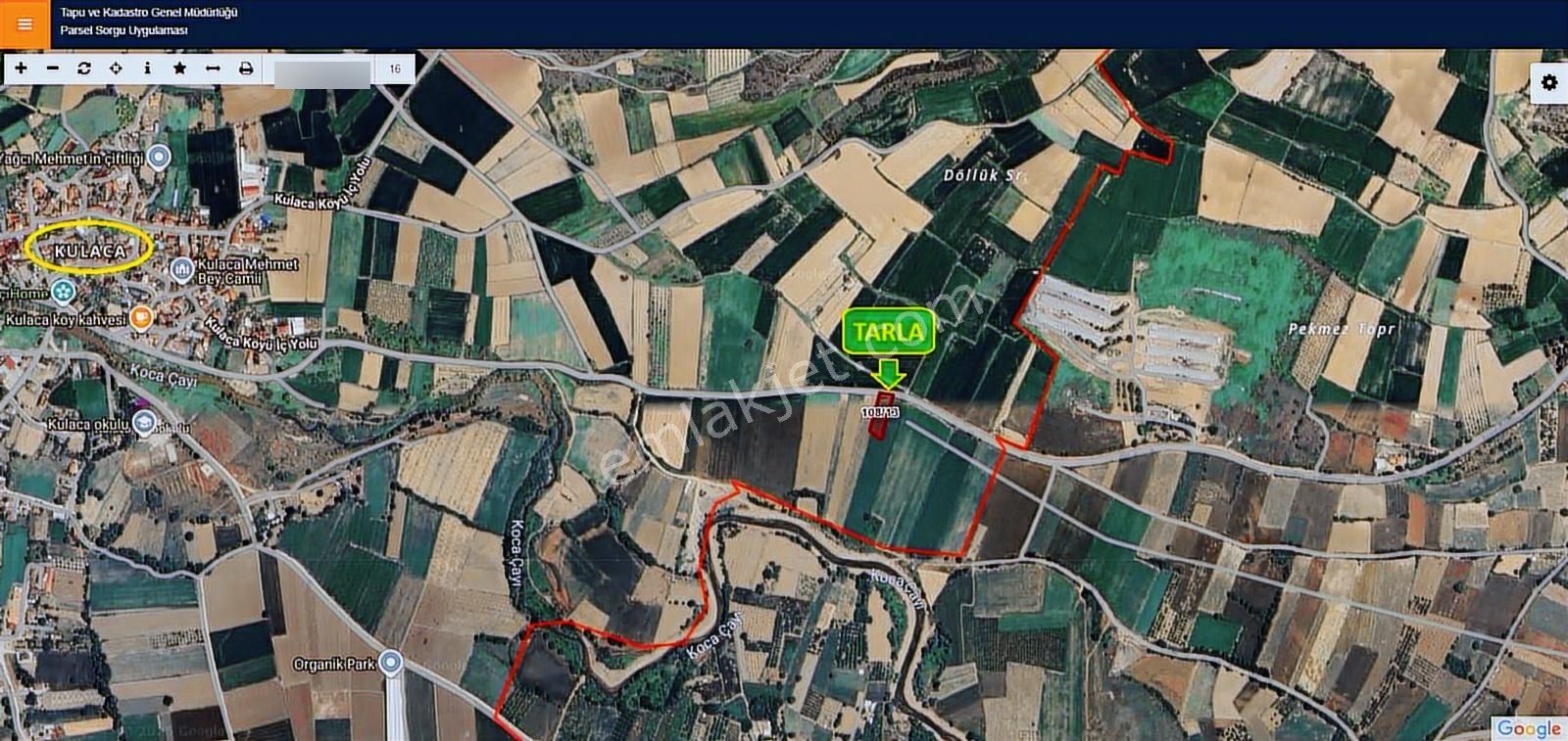 Ulucan'dan İnegöl Kulaca'da Satılık Asfalta Cephe Tarla - Görsel 12