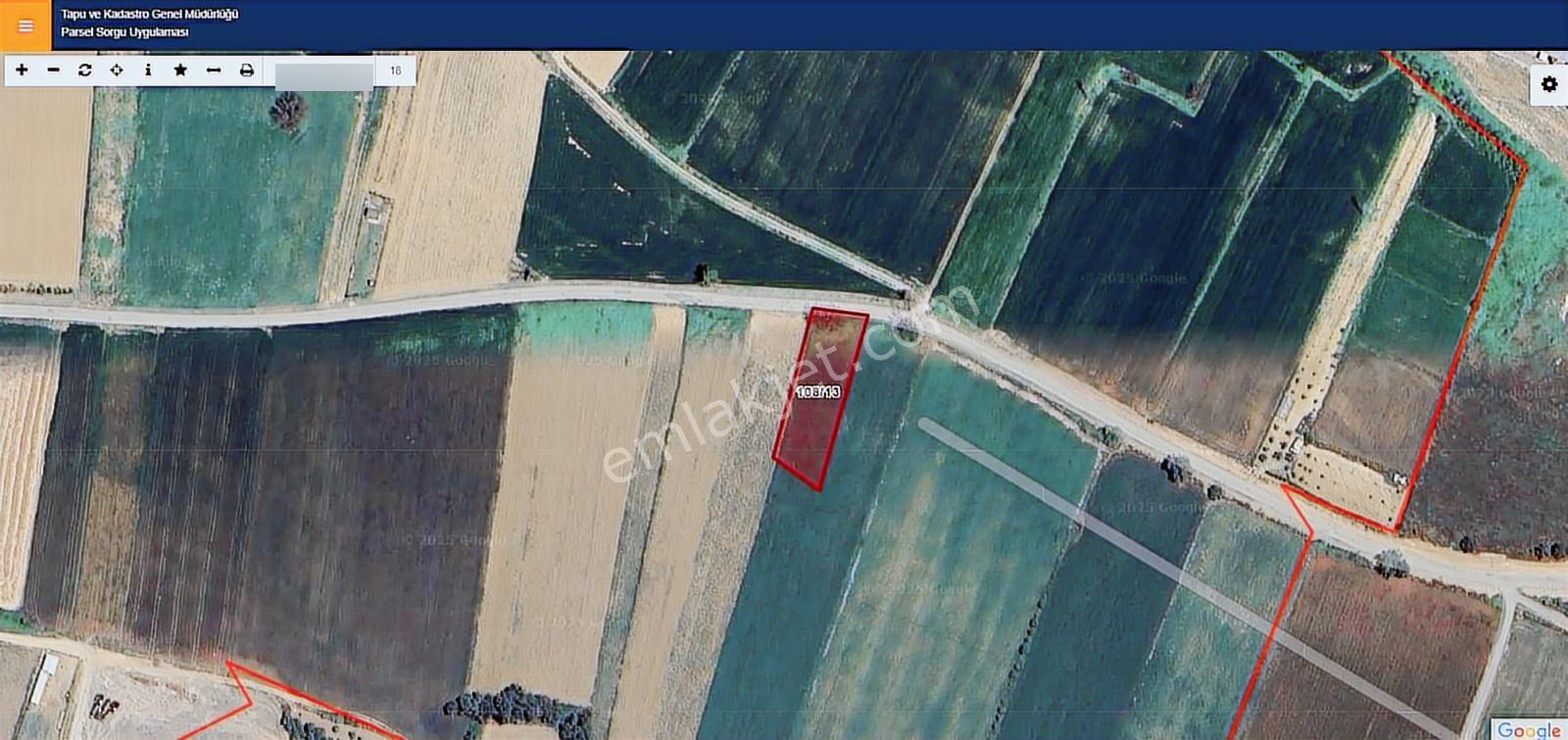 Ulucan'dan İnegöl Kulaca'da Satılık Asfalta Cephe Tarla - Görsel 2