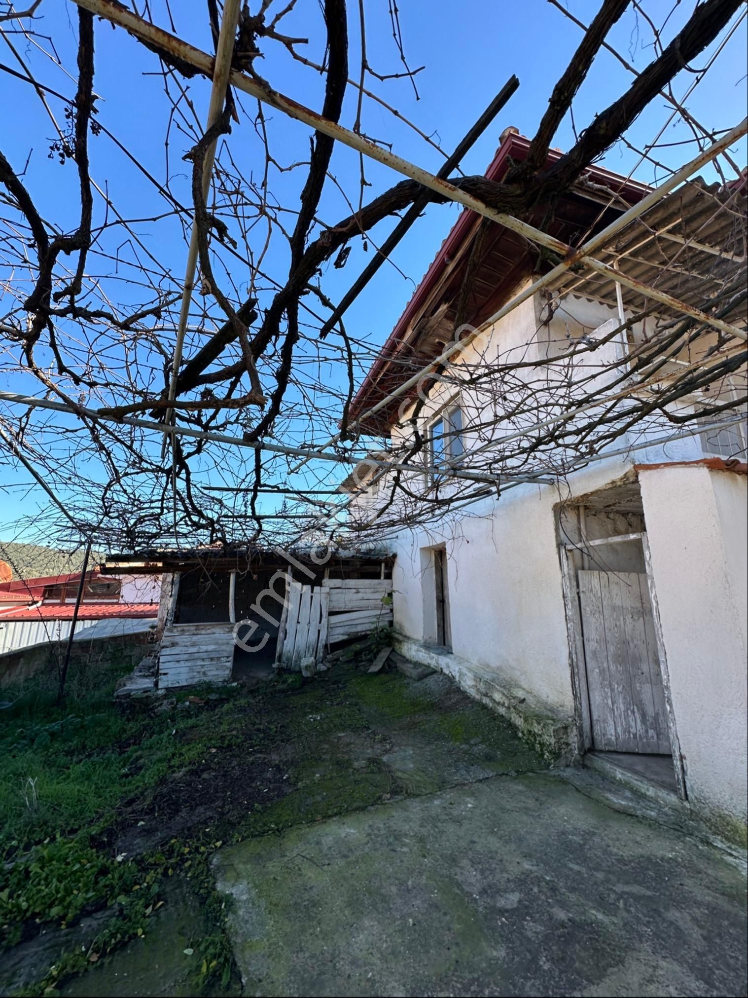 Muğla Menteşe Kafaca Mah. Satılık Orijinal Taş Ev Ve Arsası - Görsel 3