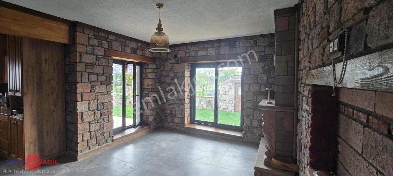 Dikili Kabakumda Özel İmalat Doğal Taş 5+1 Villa - Görsel 12