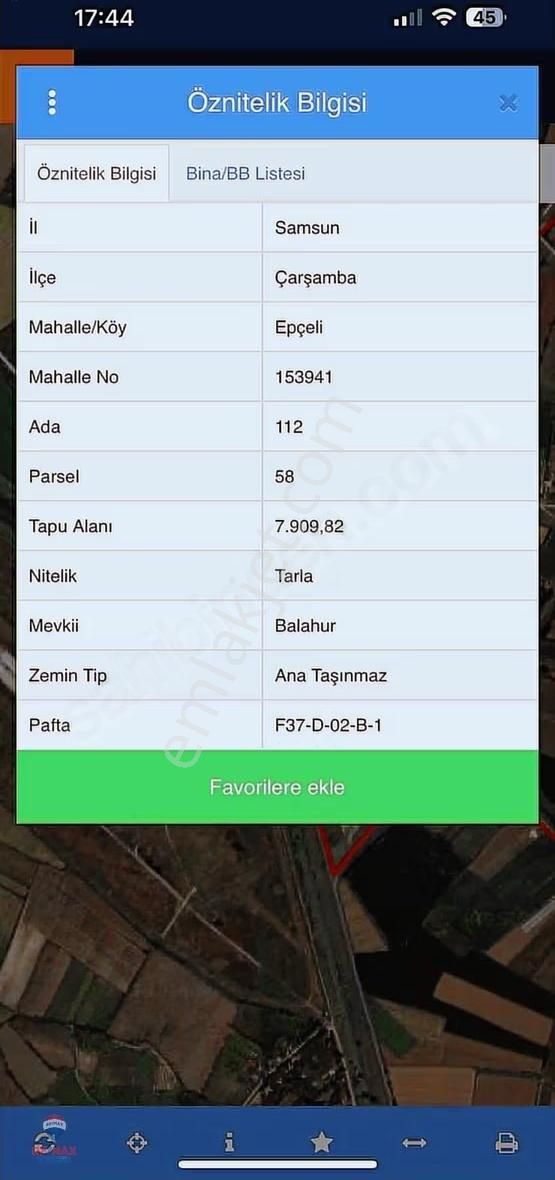 Celal Dinlenmez'den Acil Satılık Fırsat Tarla!!!